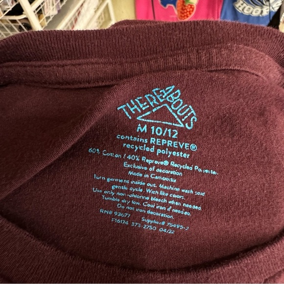 Thereabouts Girls Oversized Boxy Pocket Front Patches Tee - Picture 3 of 4